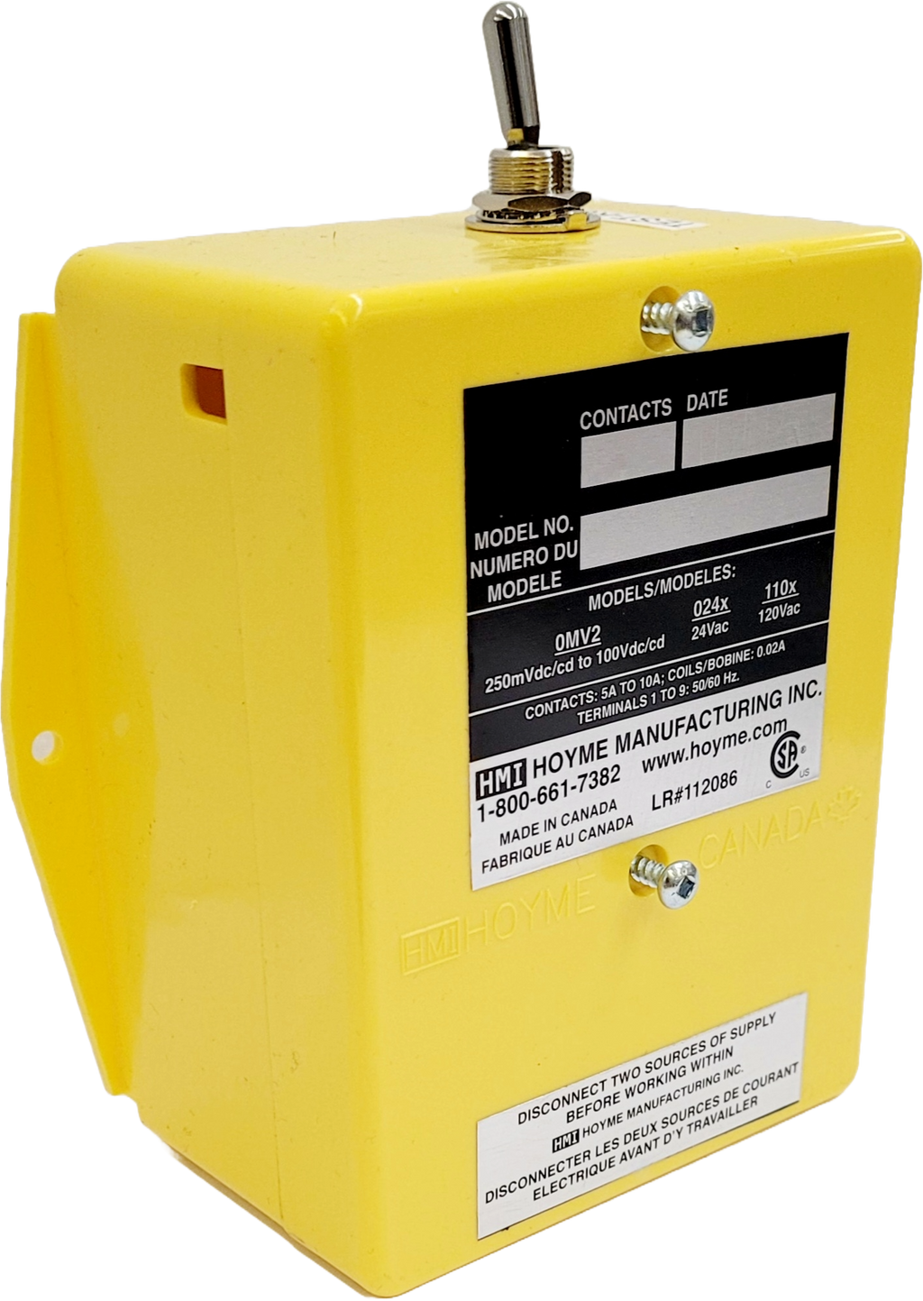 Remote Interlock Adapter ADP Damper Interlock Relay Adaptor – 8 Models, 24Vac–Millivolt
