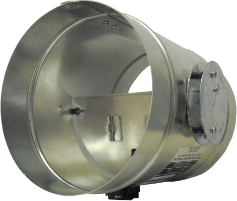 PFS Positive Flow Switch — Inline Duct Airflow Confirmation, 24 Vac or 120 Vac, 4"–9"