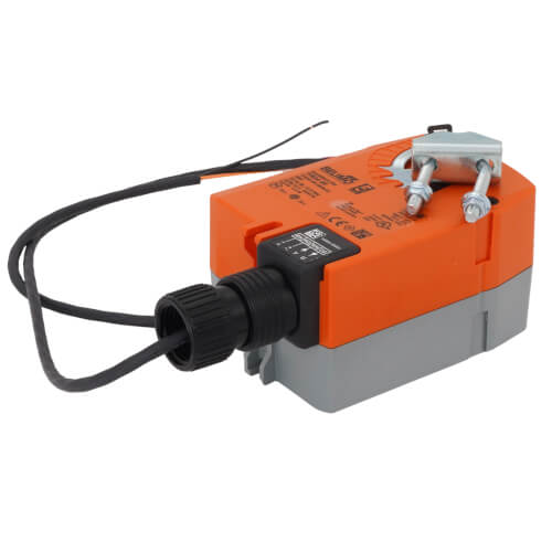 HAC Inline Damper with Belimo TFB24-SR-T — Modulating Spring Return, 2–10 VDC, 24 Vac/dc, 6"–20"